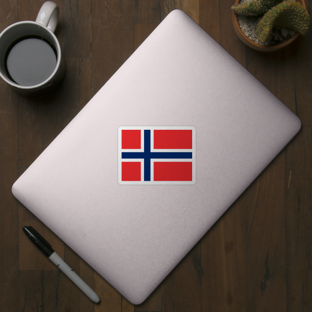 Flag of Norway by COUNTRY FLAGS